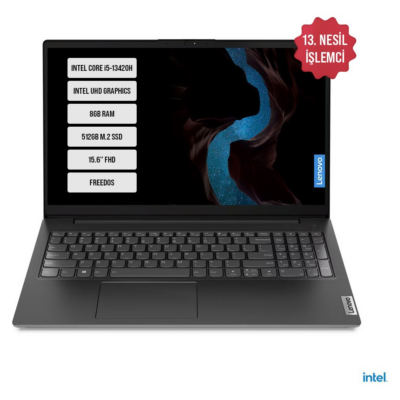 LENOVO V15 G4 83A1008XTR i5-13420H 8GB 512GB SSD 15.6'' FreeDos Taşınabilir Bilgisayar