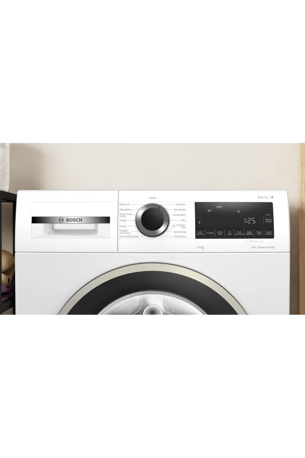 BOSCH WGA252Z0TR A Enerji Sınıfı 10 Kg 1200 Devir Çamaşır Makinesi - Görsel 2