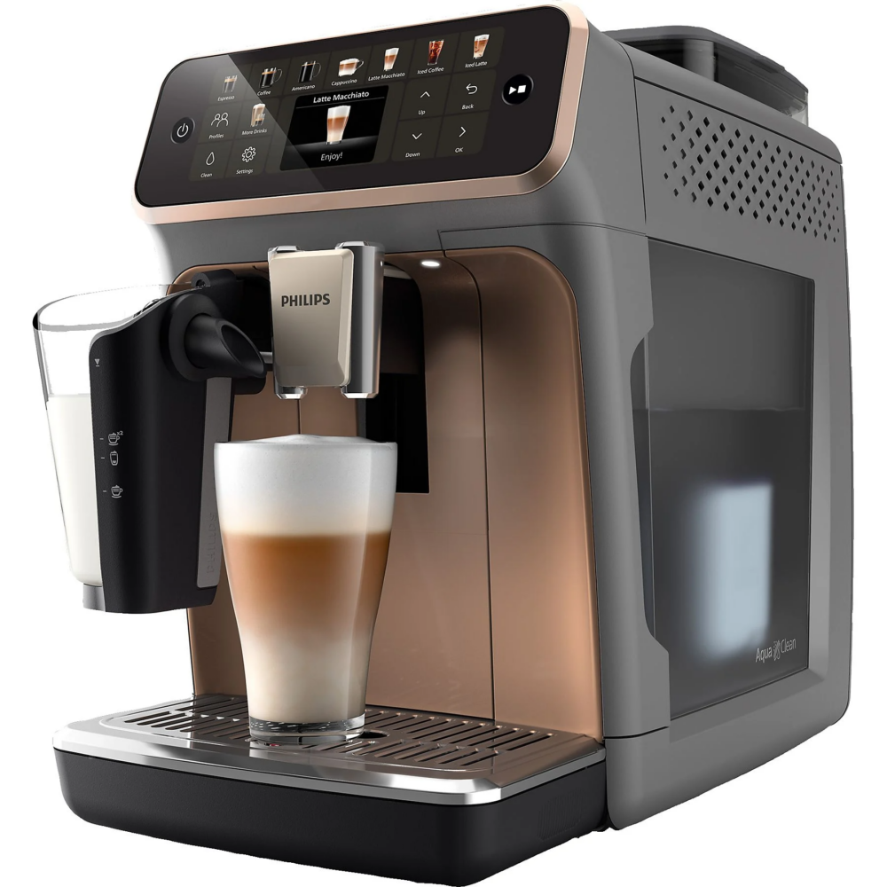 PHILIPS EP5544/80 Tam Otomatik Espresso Makinesi Bronz Siyah - Görsel 2