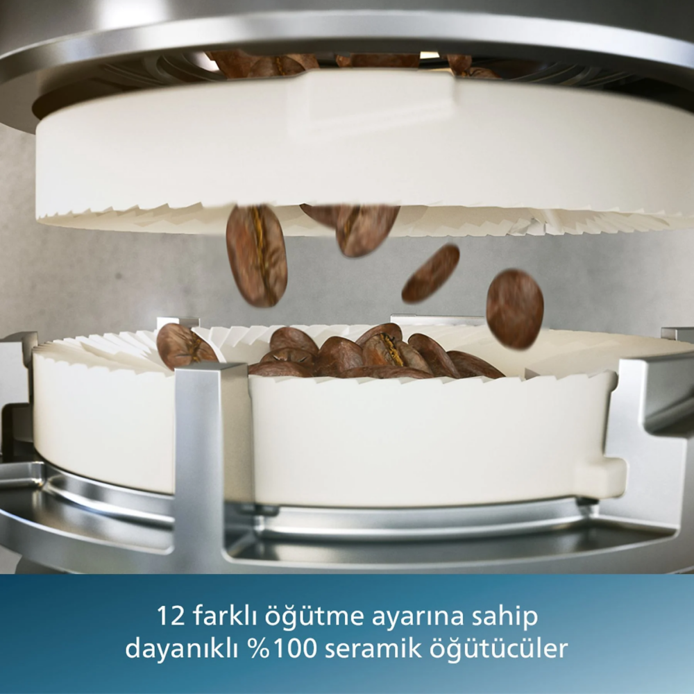 PHILIPS EP5544/80 Tam Otomatik Espresso Makinesi Bronz Siyah - Görsel 4